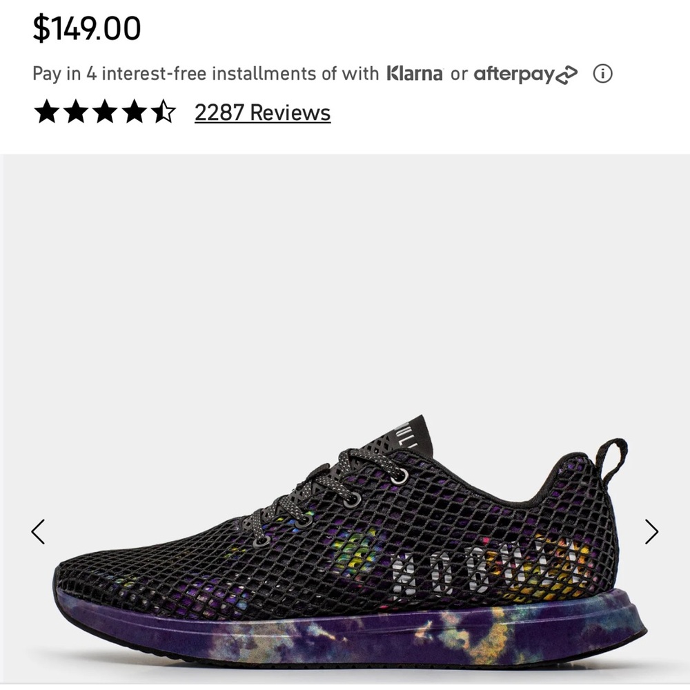 Men’s NoBull mesh tie-dye runners!